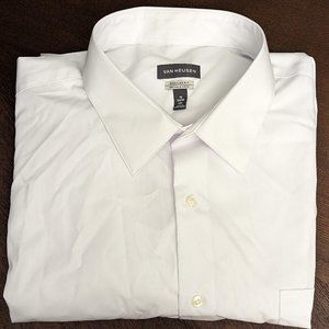 [NEW] Van Heusen Regular Fit Wrinkle Free Dress Shirt 18" x 34"/35" XXL